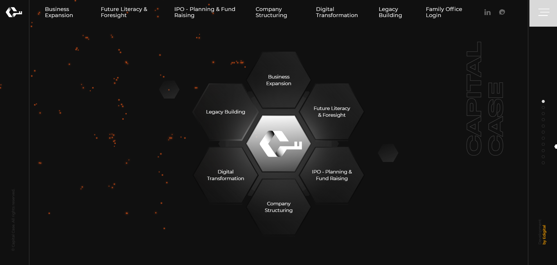 Capital Case Business Website